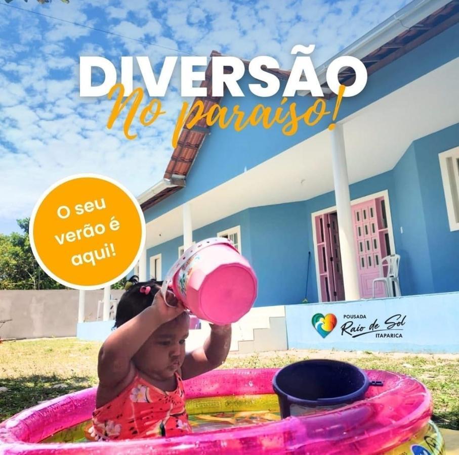 Pousada Raio De Sol - Ilha De Itaparica- Catu A 150 M Da Praia Esterno foto