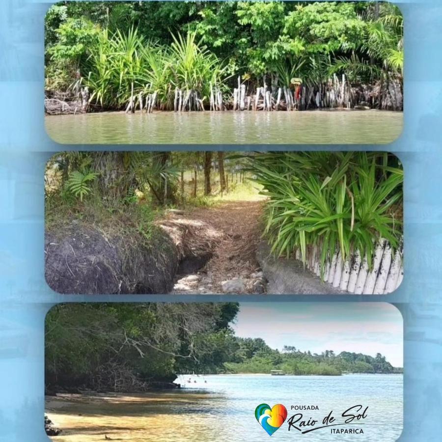 Pousada Raio De Sol - Ilha De Itaparica- Catu A 150 M Da Praia Esterno foto